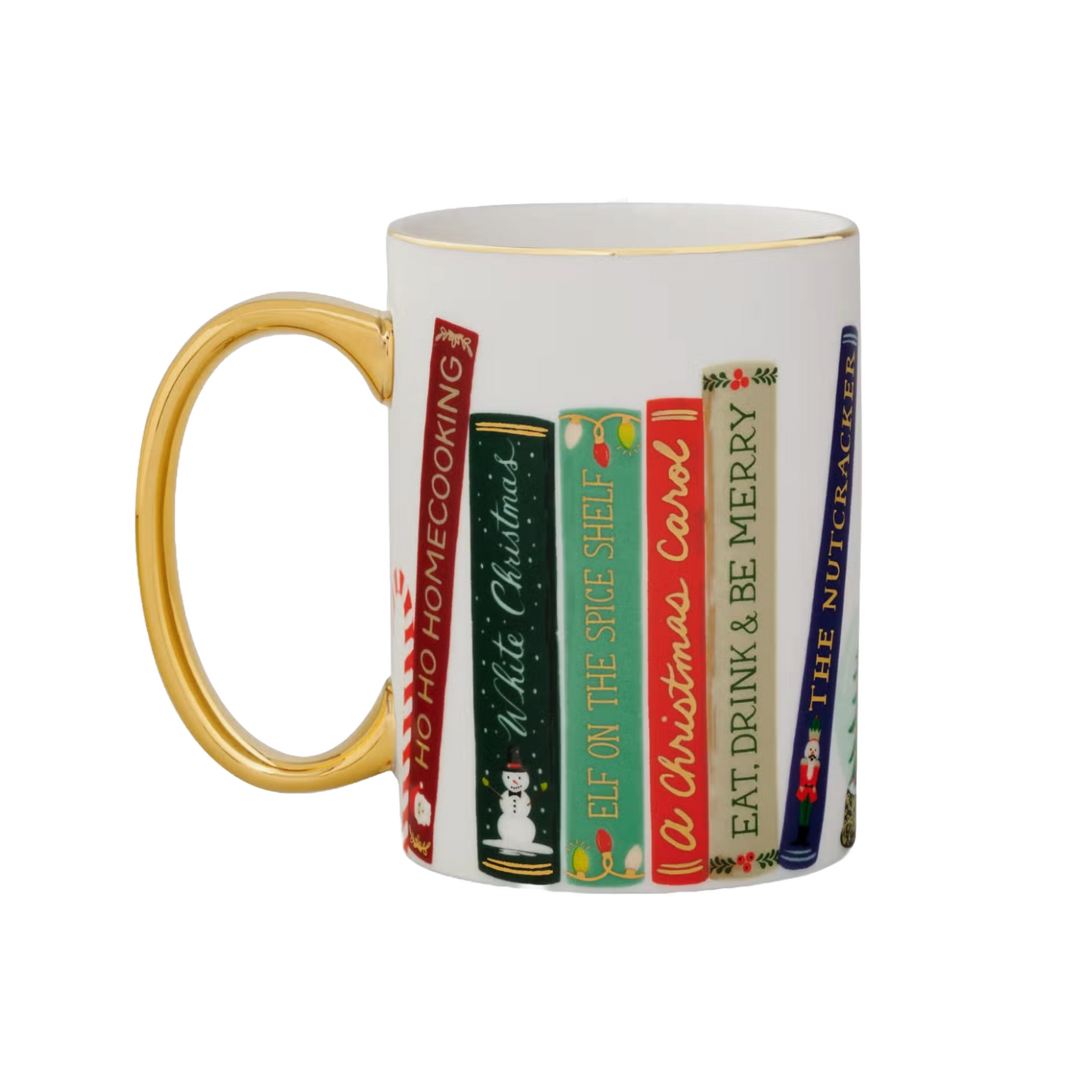 Festive Book Club Mug by Rifle Paper Co.