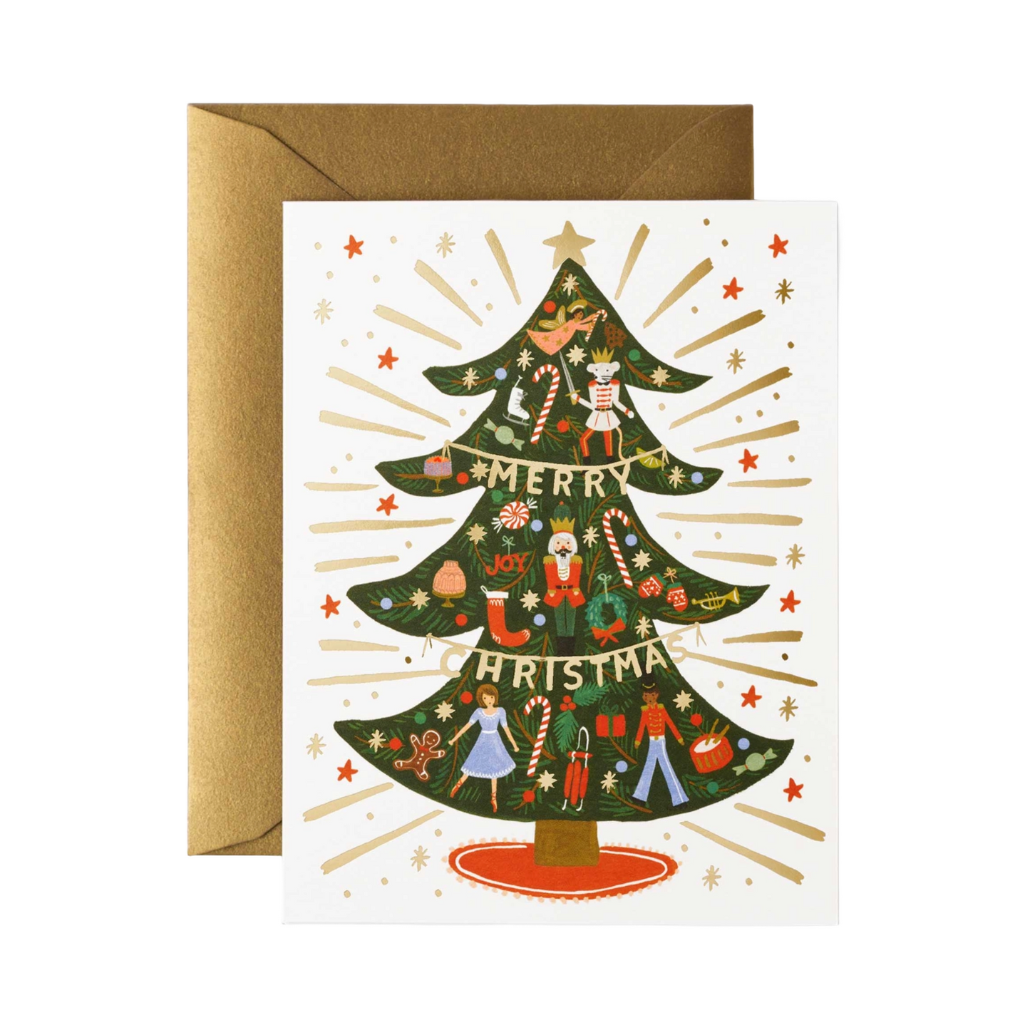 Nutcracker Tree Card by Rifle Paper Co.
