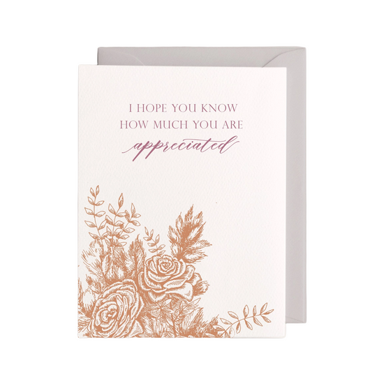 You're Appreciated Card by Rust Belt Love