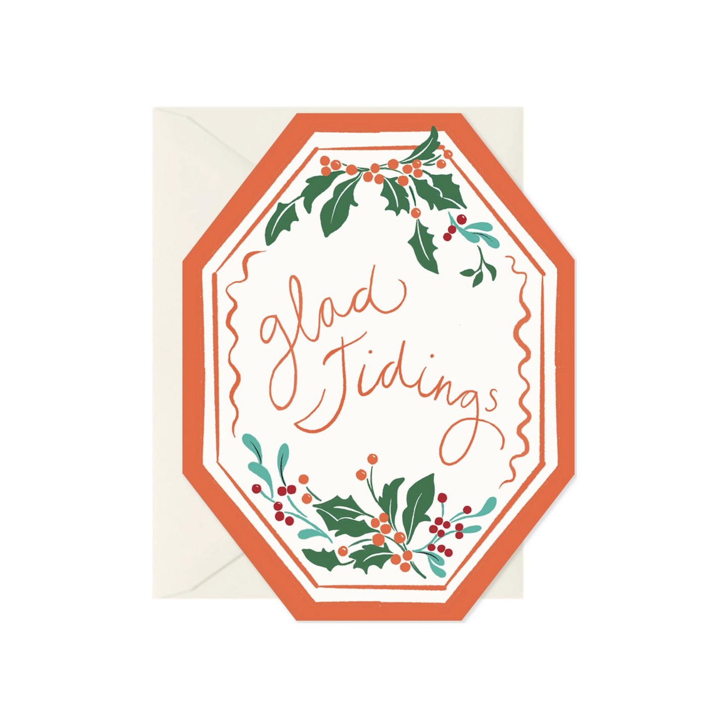 Glad Tidings Card by Amy Heitman