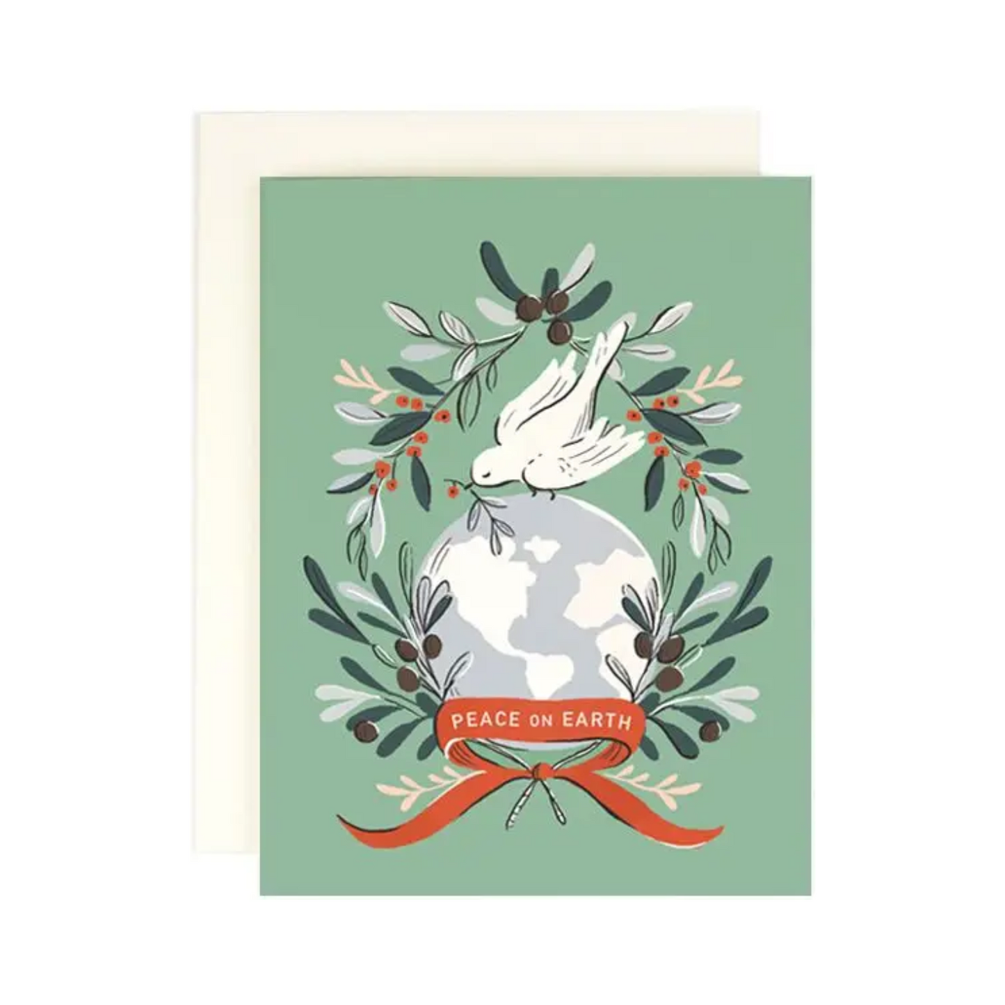 Peace On Earth Card by Amy Heitman