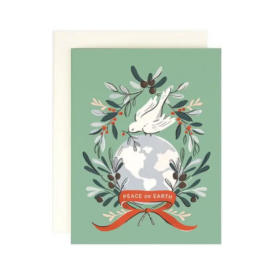 Peace On Earth Card by Amy Heitman