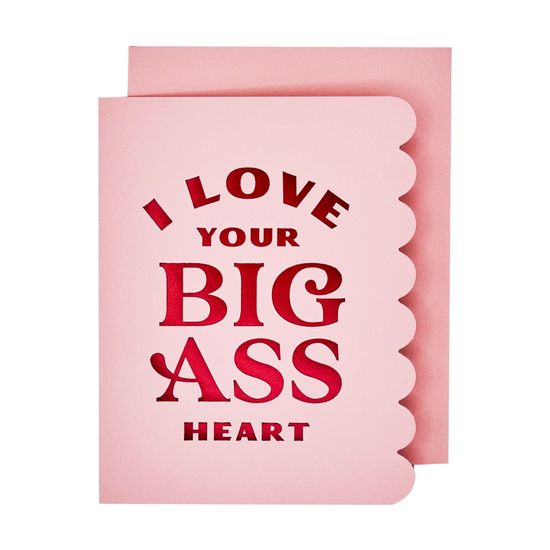 Big Ass Heart Card by The Social Type 