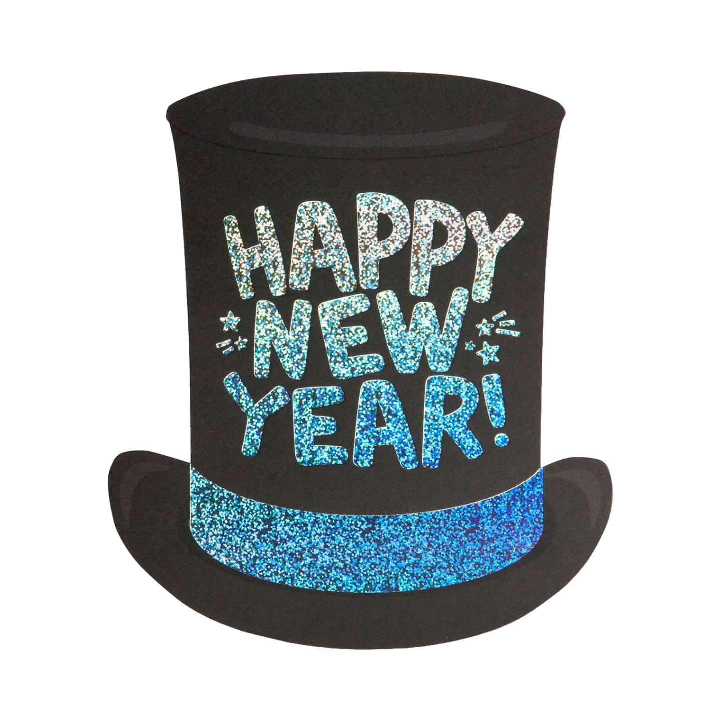 New Year Top Hat Card by The Social Type