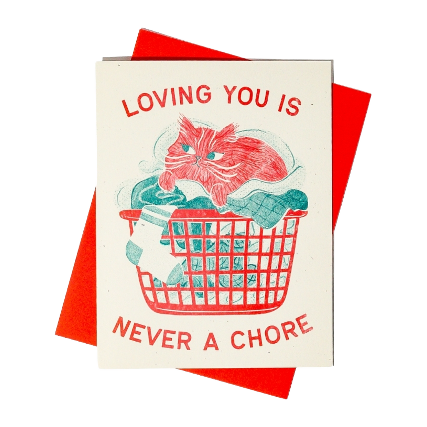 Never A Chore Card