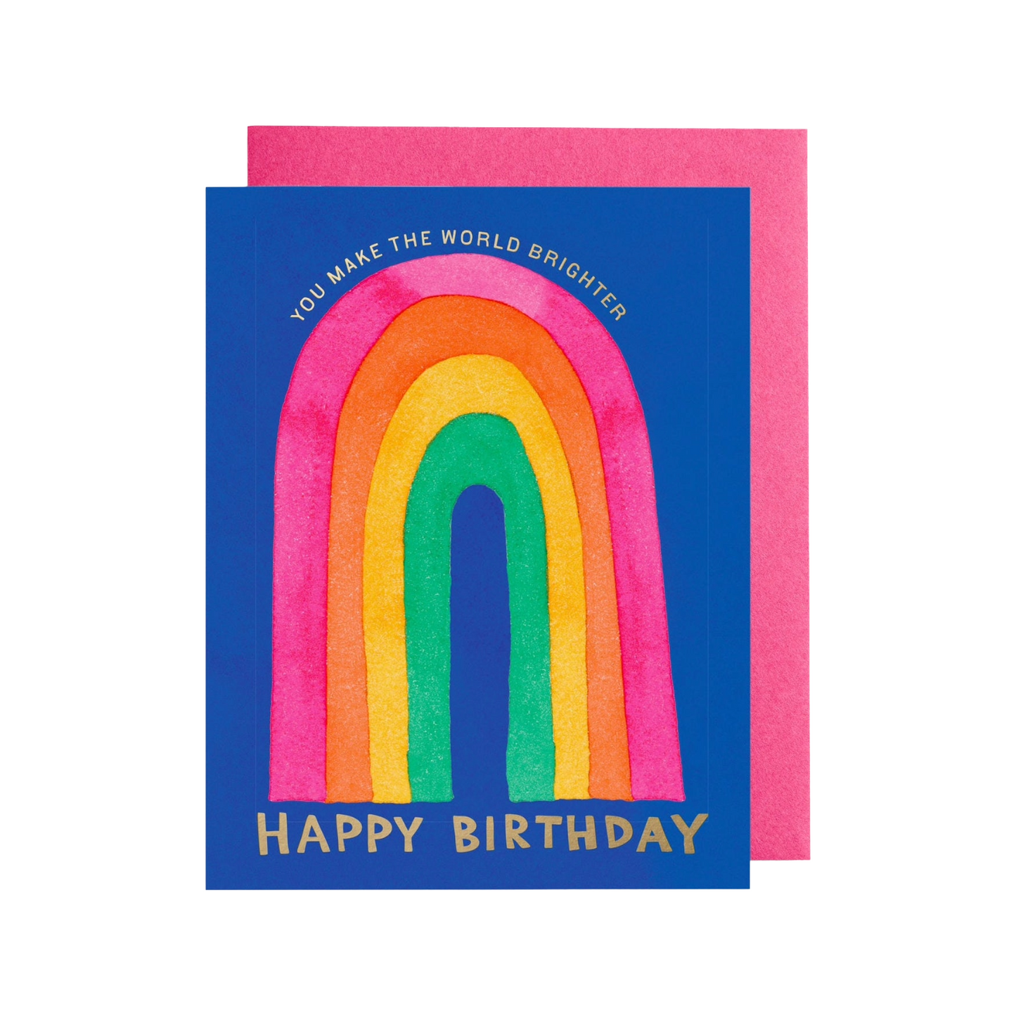 World Brighter Birthday Card