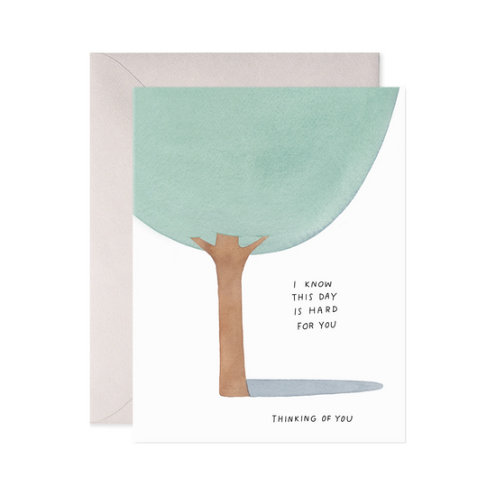 Hard Day Card by E. Frances Paper