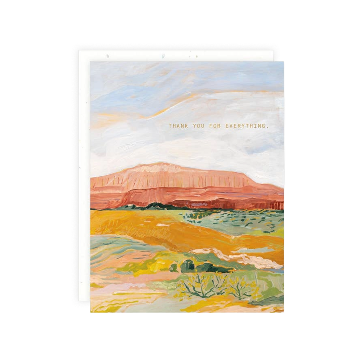 Red Rock Thank You Card