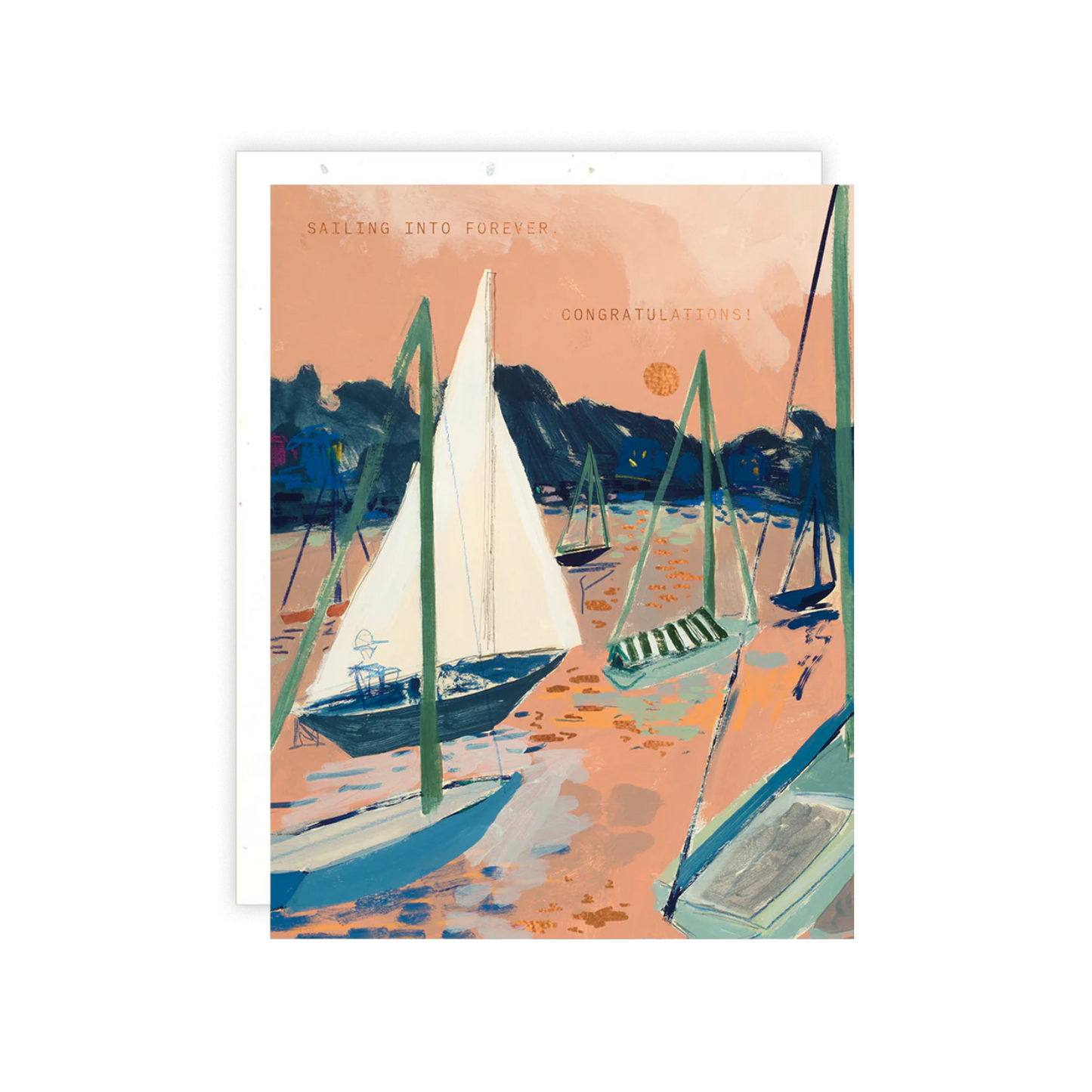 Sailing Into Forever Card