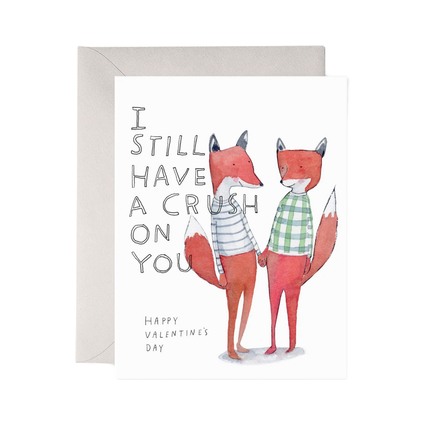 Crushing Fox Card by E. Frances Paper