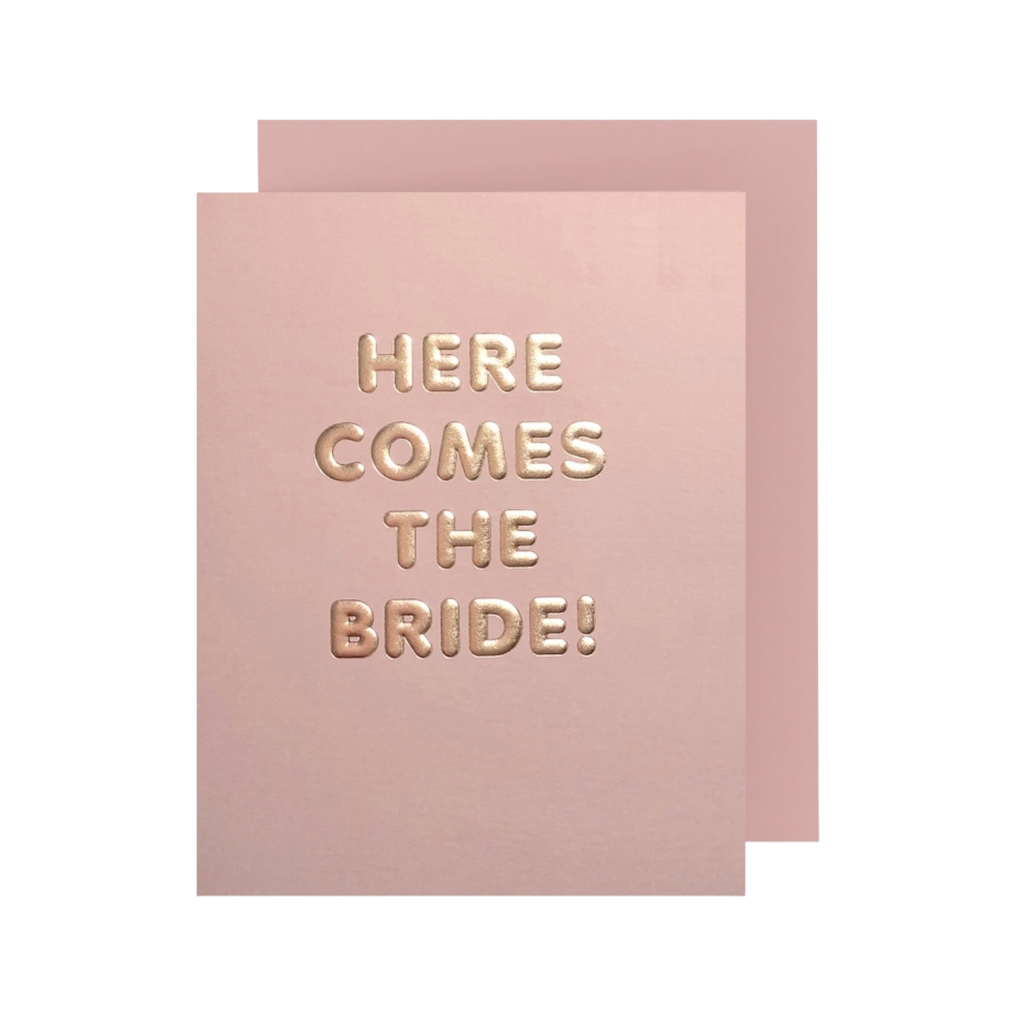 Here Comes The Bride Card by The Social Type