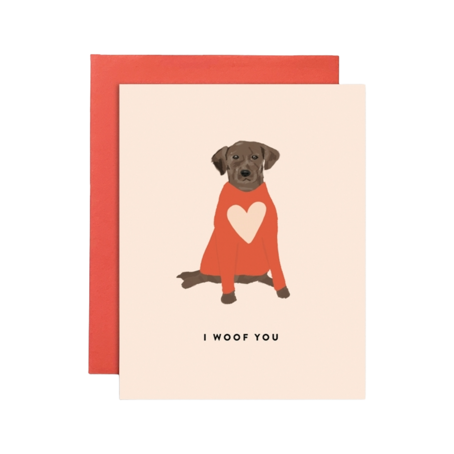 I Woof You Card by Joy Paper Co.