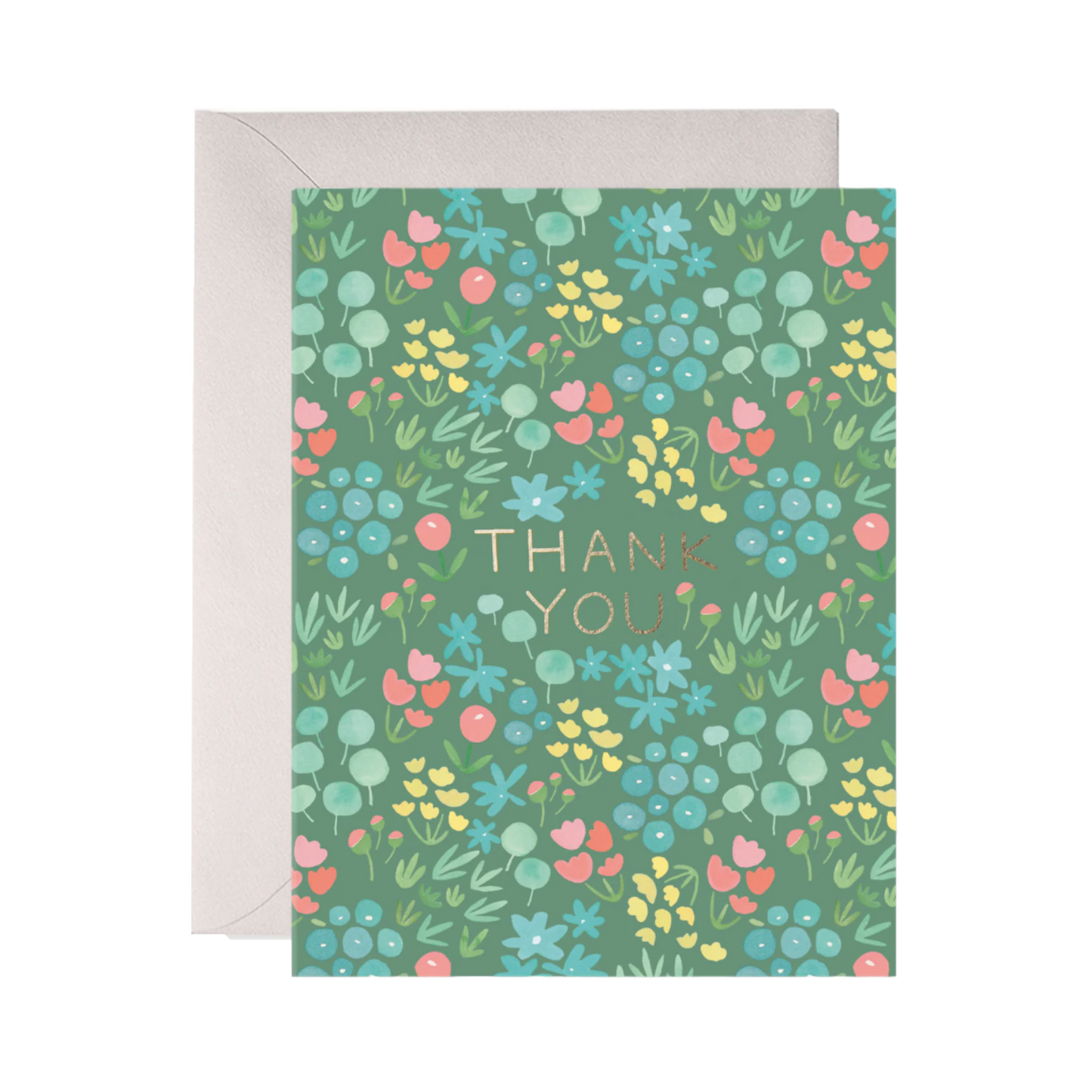Sage Meadow Thank You Card by E. Frances Paper