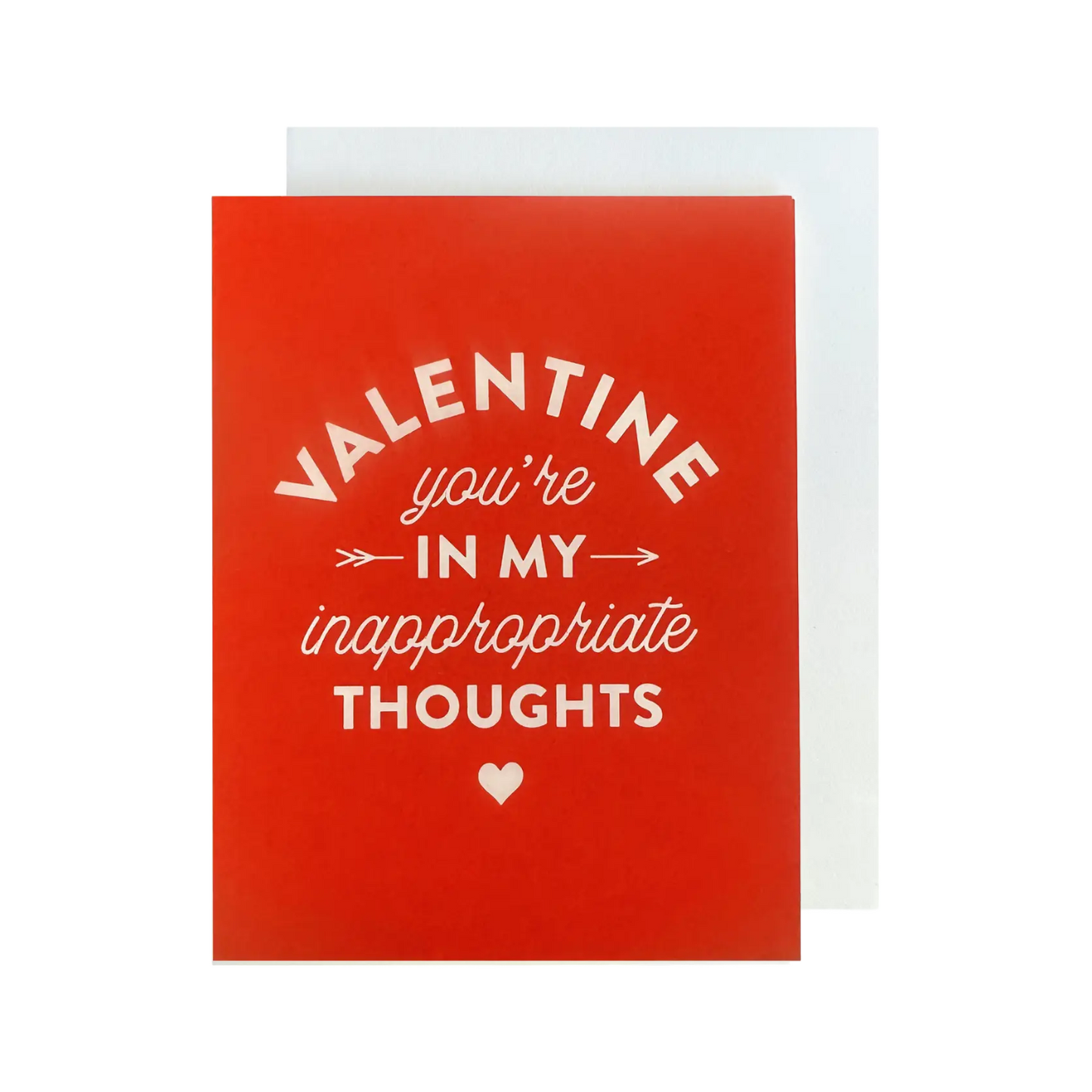 Inappropriate Thoughts Card by The Social Type