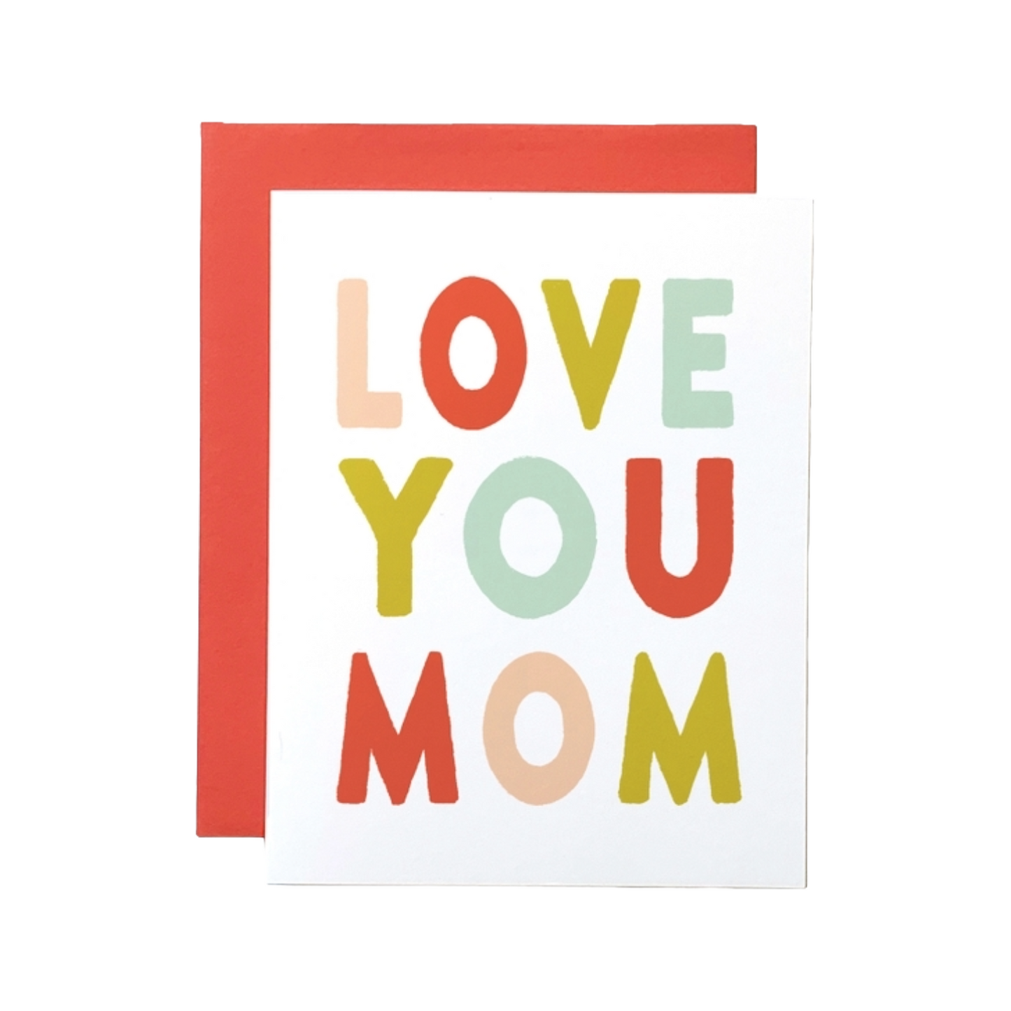 Love You Mom Card by Joy Paper Co.