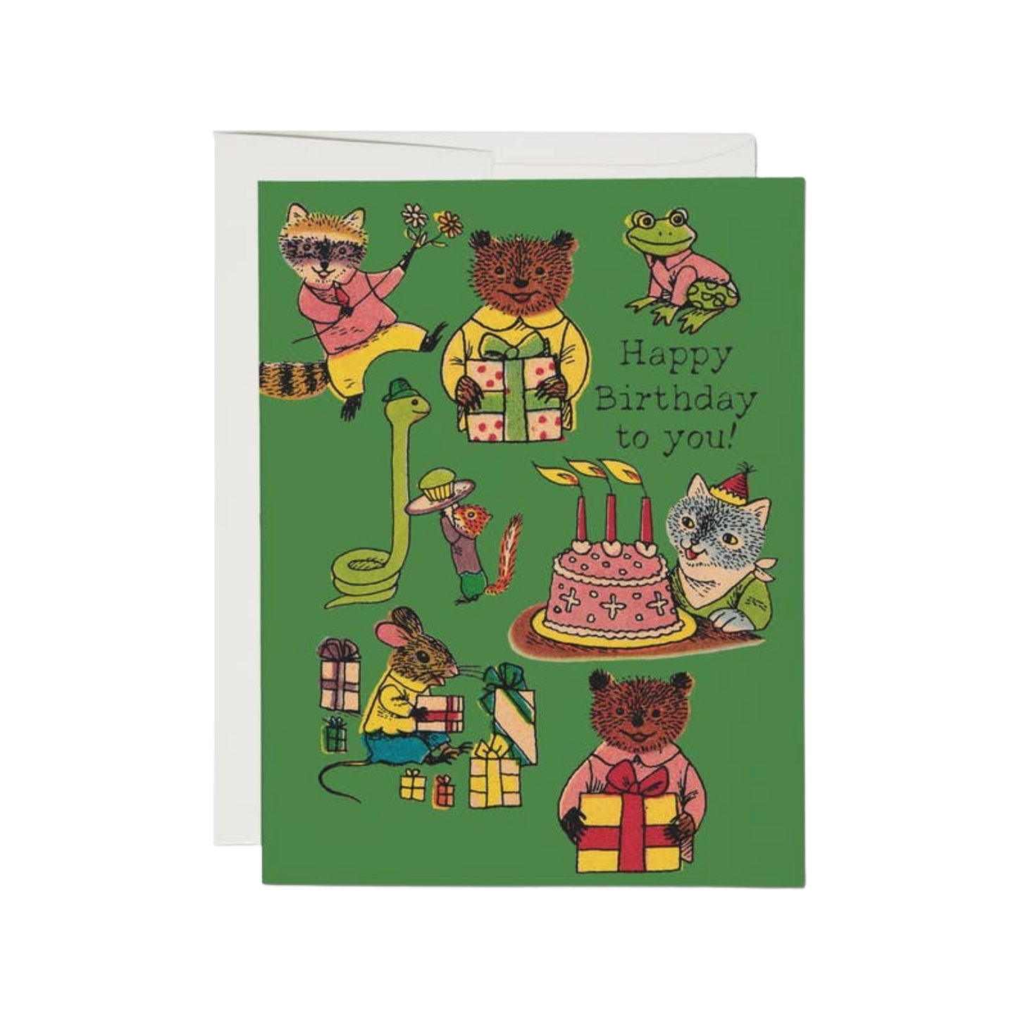 Richard Scarry Critter Wishes Card by Red Cap Cards