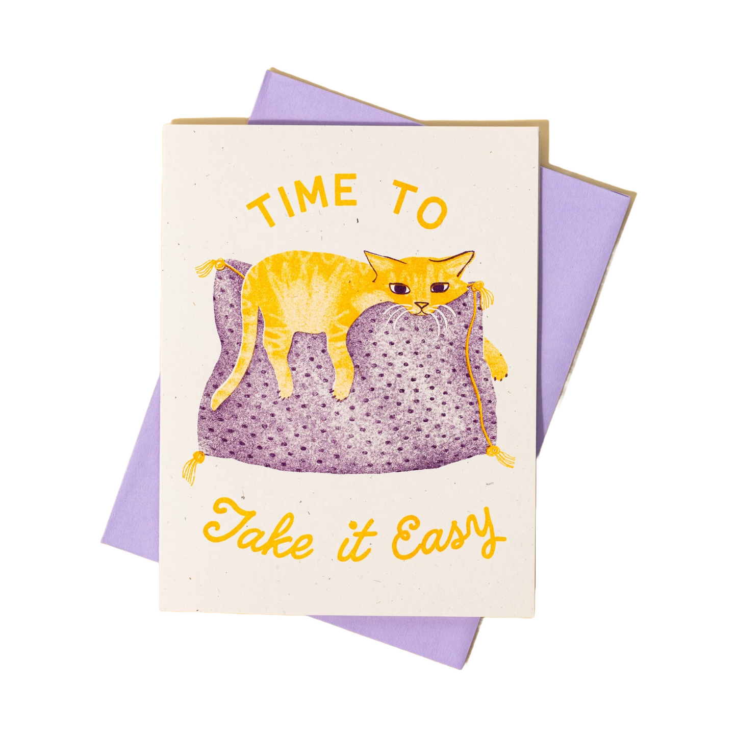 Take It Easy Card by Bromstad Printing Co.