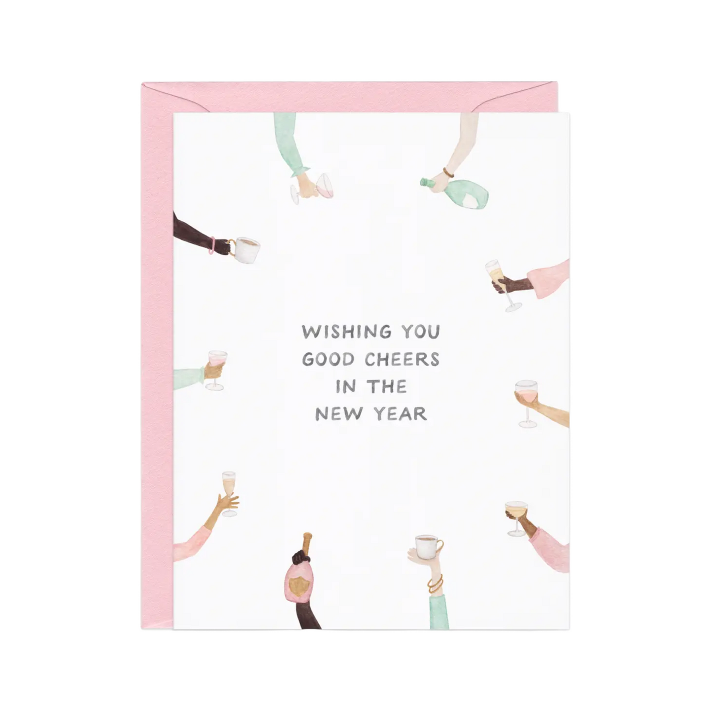 Good Cheers Card by Amy Zhang