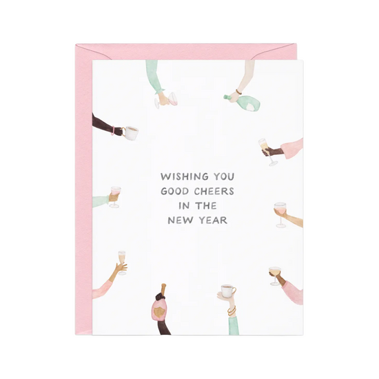 Good Cheers Card by Amy Zhang