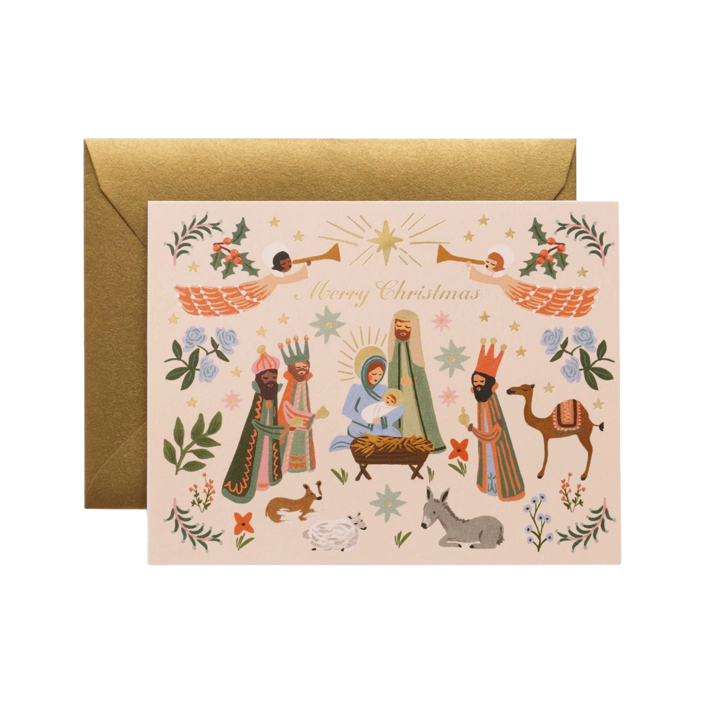 Nativity Scene Card by Rifle Paper Co.