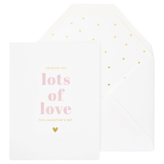 Lots of Love Valentine Card by Sugar Paper