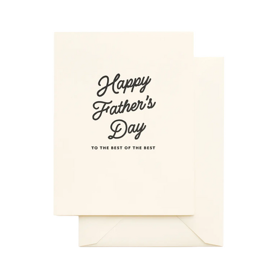 Best Of The Best Father's Day Card by Sugar Paper