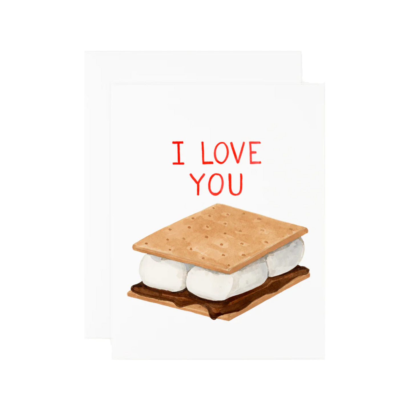 I Love You S'More Card
