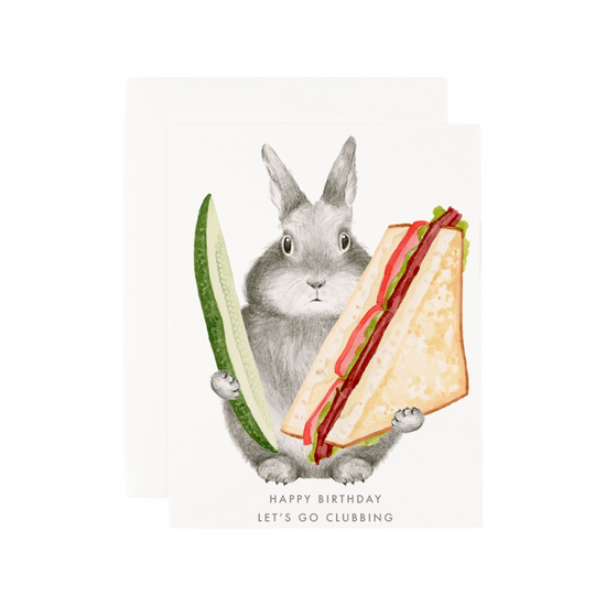 Birthday Clubbing Card