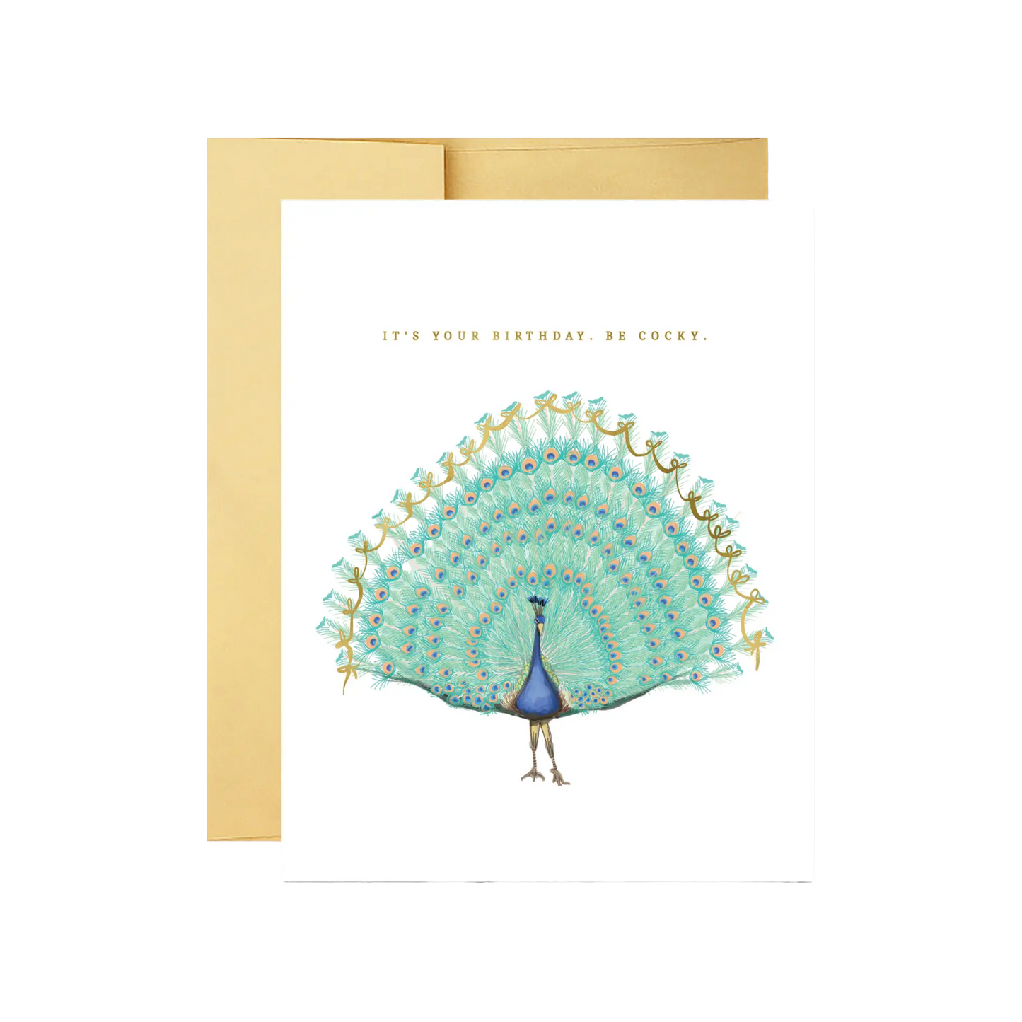 Be Cocky Birthday Card
