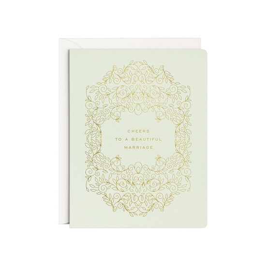 Beautiful Marriage Card by Smitten On Paper
