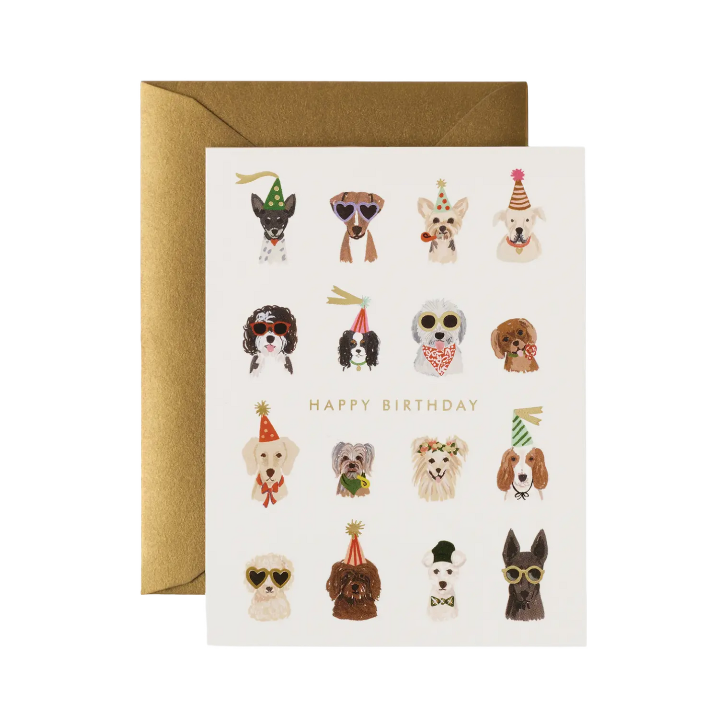 Rifle Paper Co. Party Pups Birthday Card