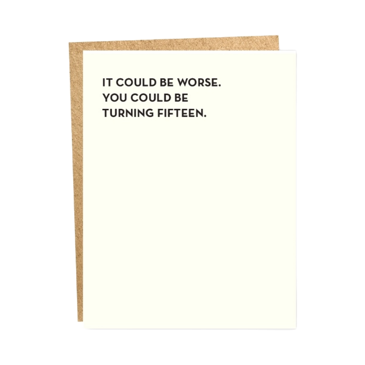 Fifteen Card by Sapling Press