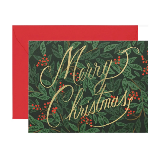 Willowberry Christmas Card by Rifle Paper Co.