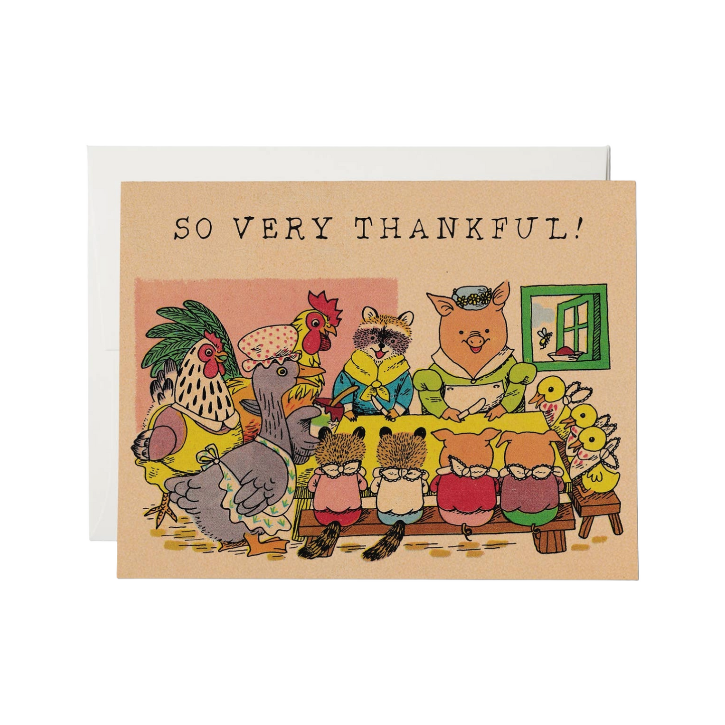 Thanksgiving Spread Card