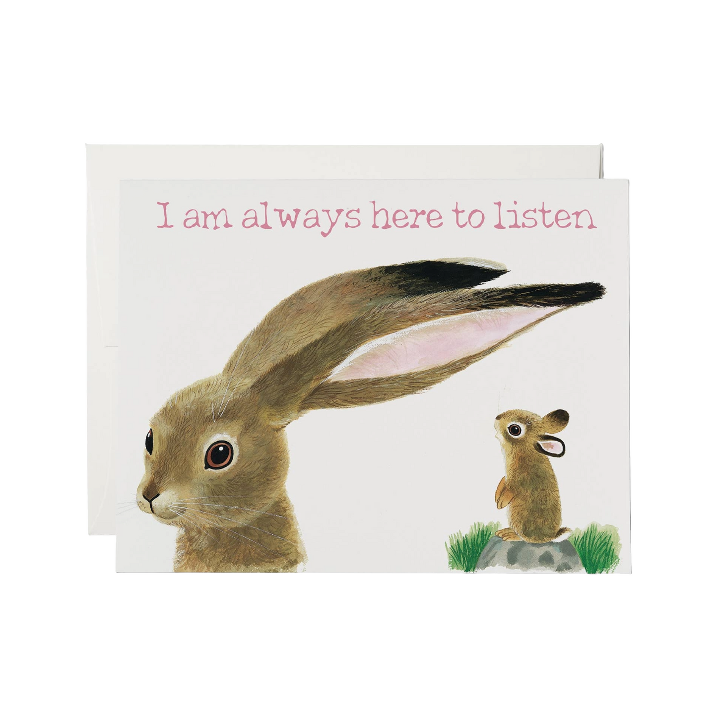 Here To Listen Card