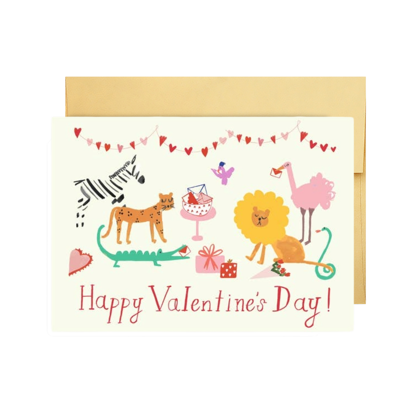 Zookeeper Valentine's Card