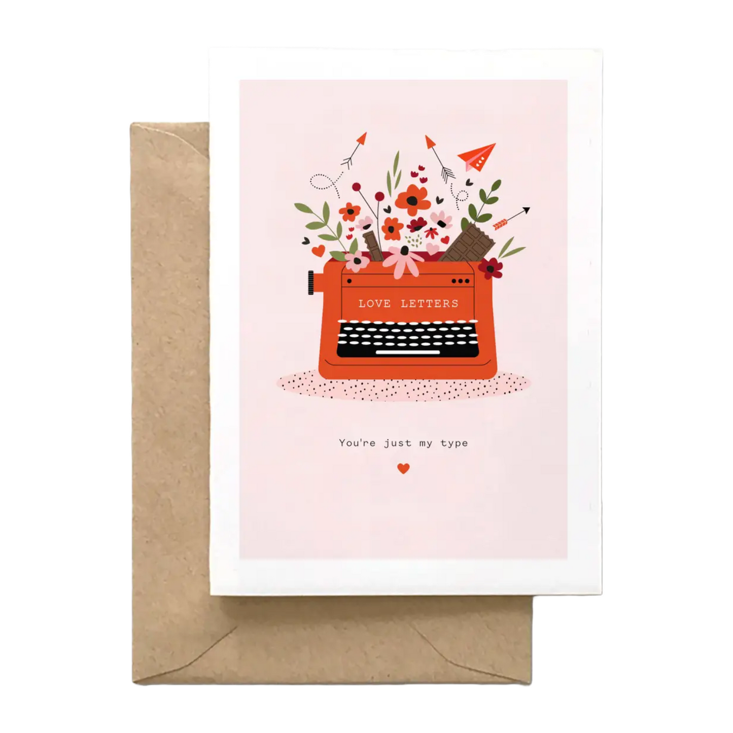 Just My Type Card by Spaghetti & Meatballs