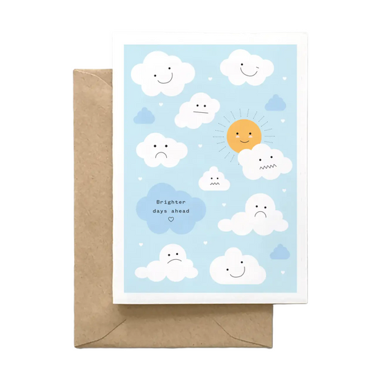 Brighter Days Ahead Card by Spaghetti & Meatballs