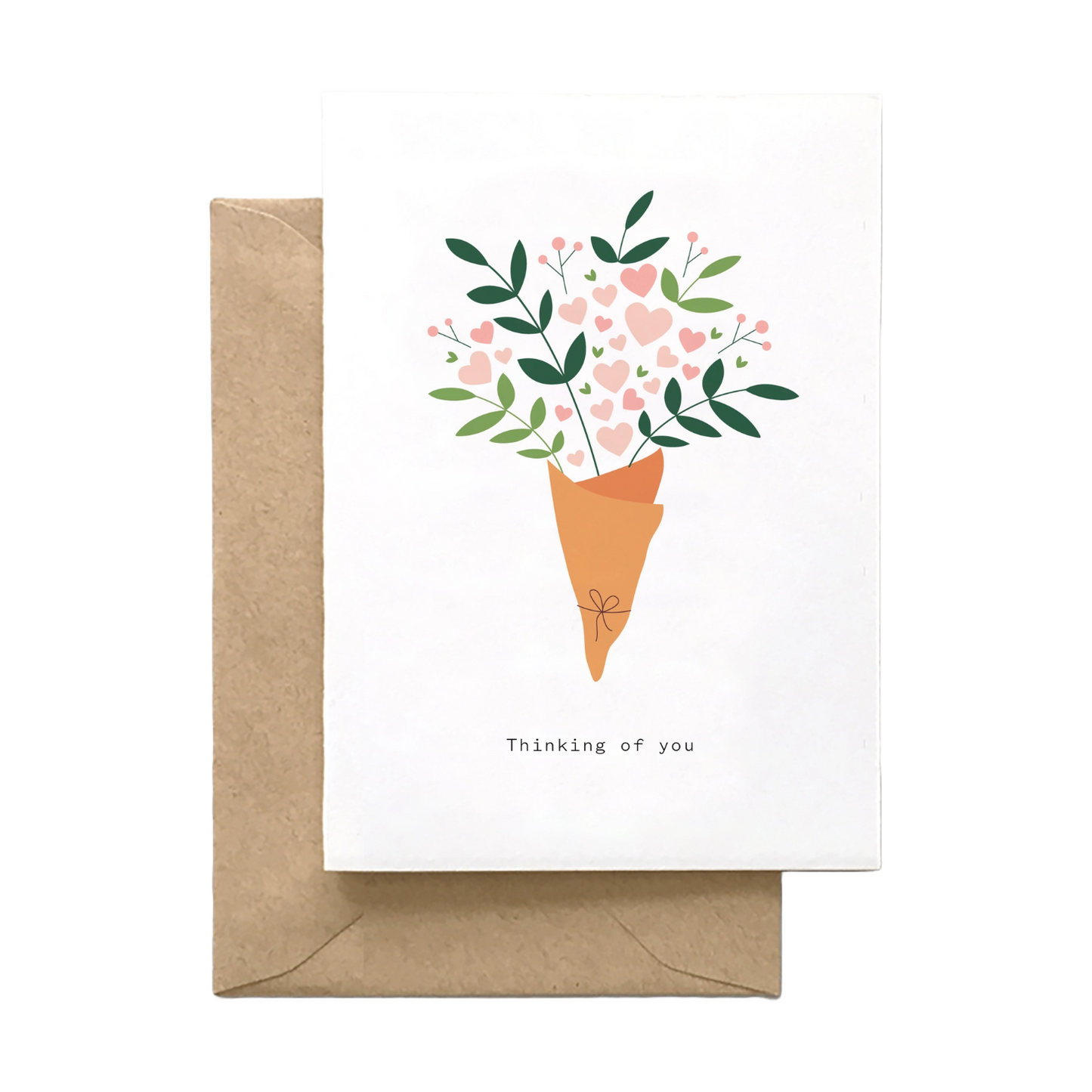 Thinking Of You Bouquet Card by Spaghetti & Meatballs