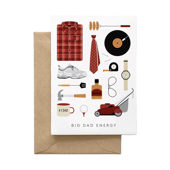 Big Dad Energy Card by Spaghetti & Meatballs