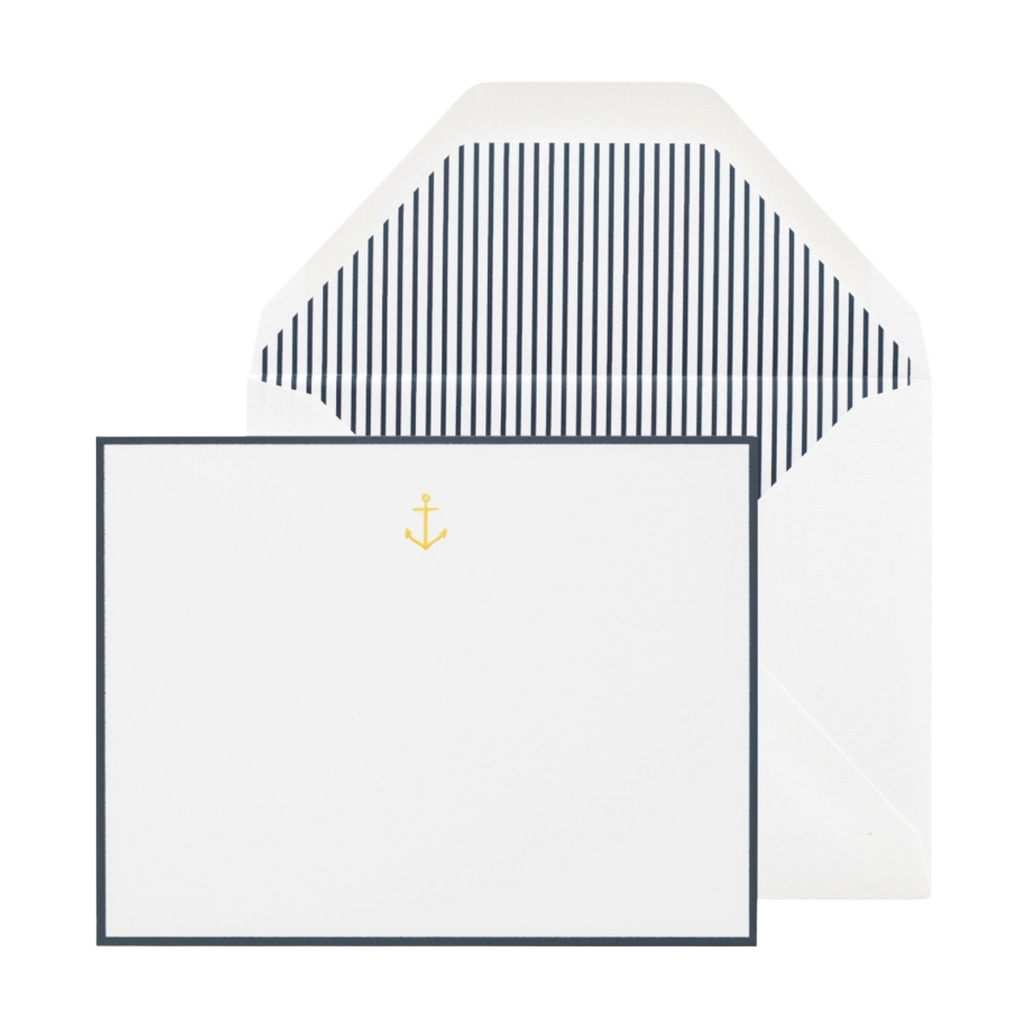 Sugar Paper Navy Anchor Note Set