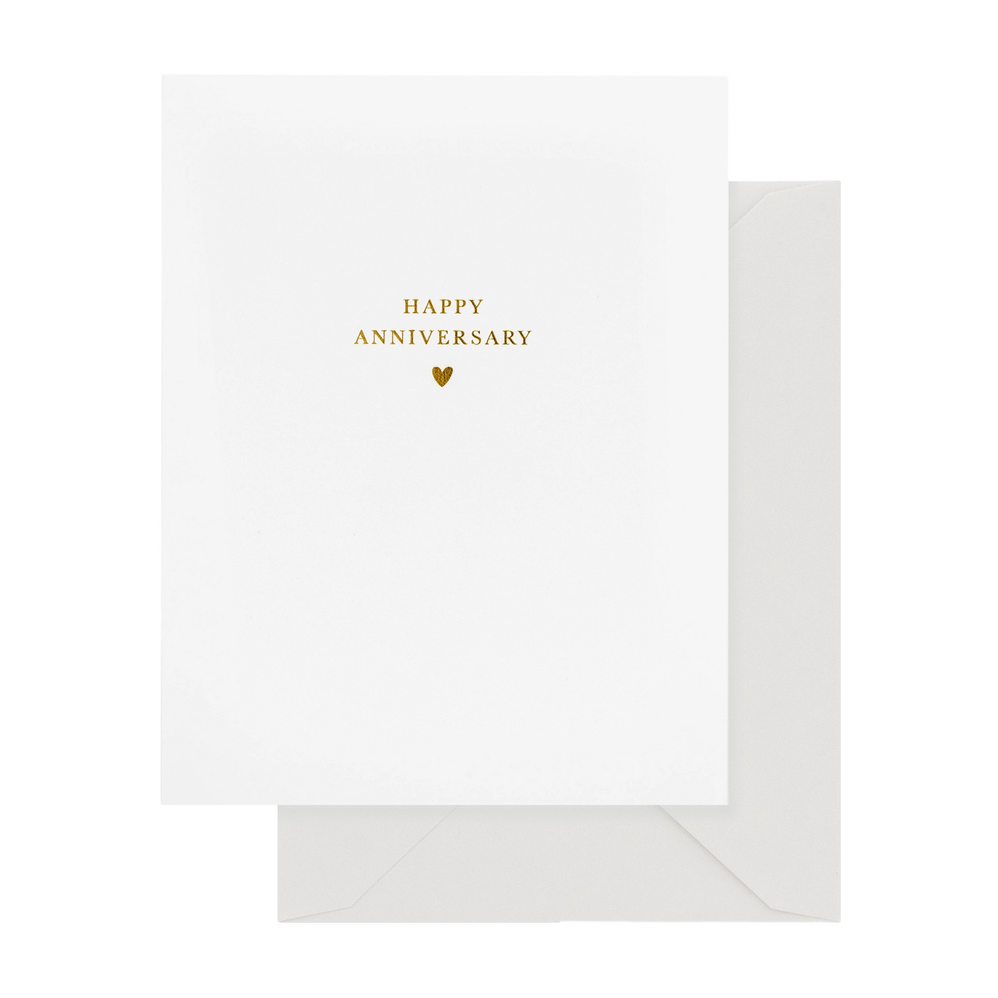 Gold Heart Anniversary Card by Sugar Paper