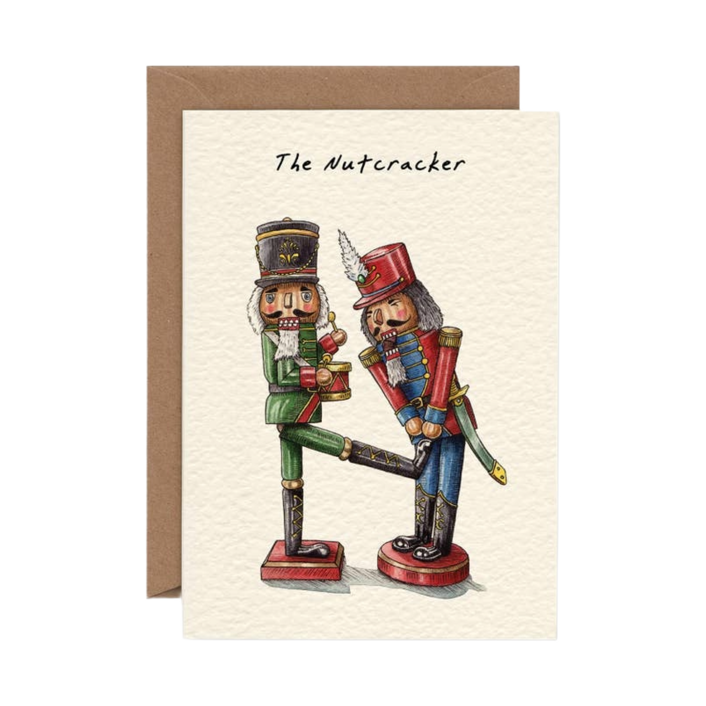 Nutcracker Christmas Card