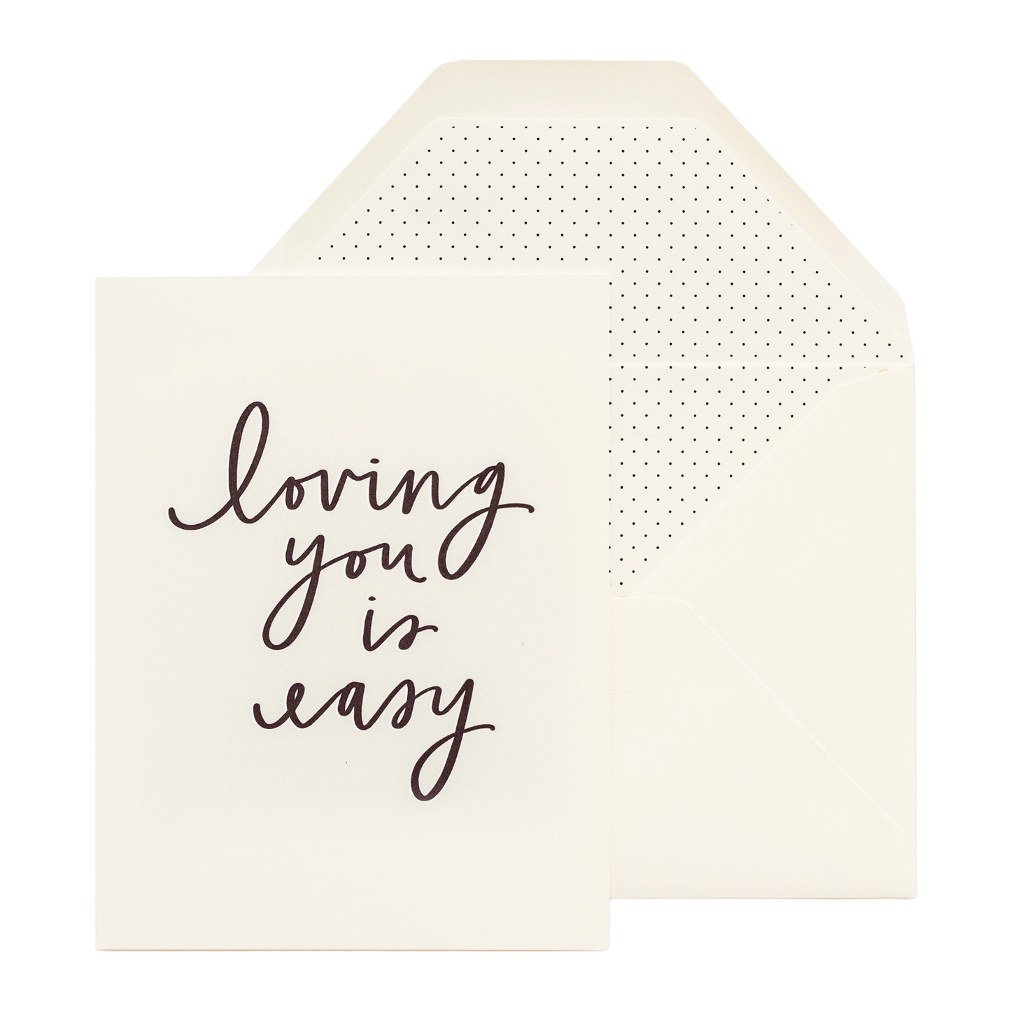 Loving You Is Easy Card by Sugar Paper