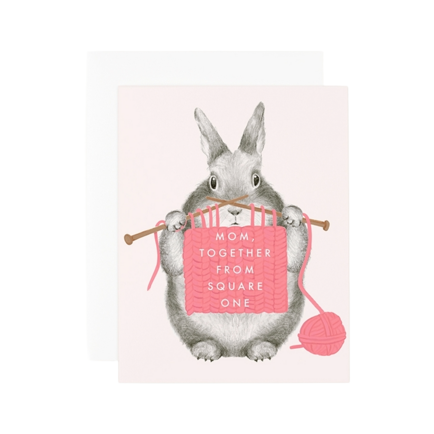 Mom, Together From Square One Card