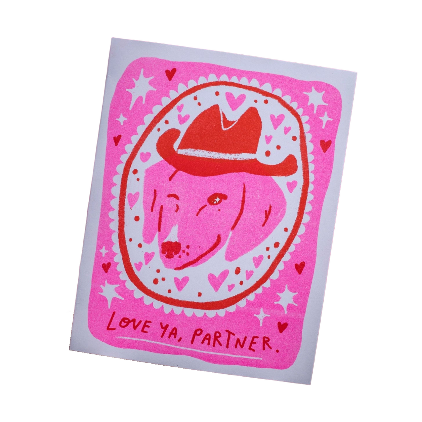 Love Ya, Partner Card