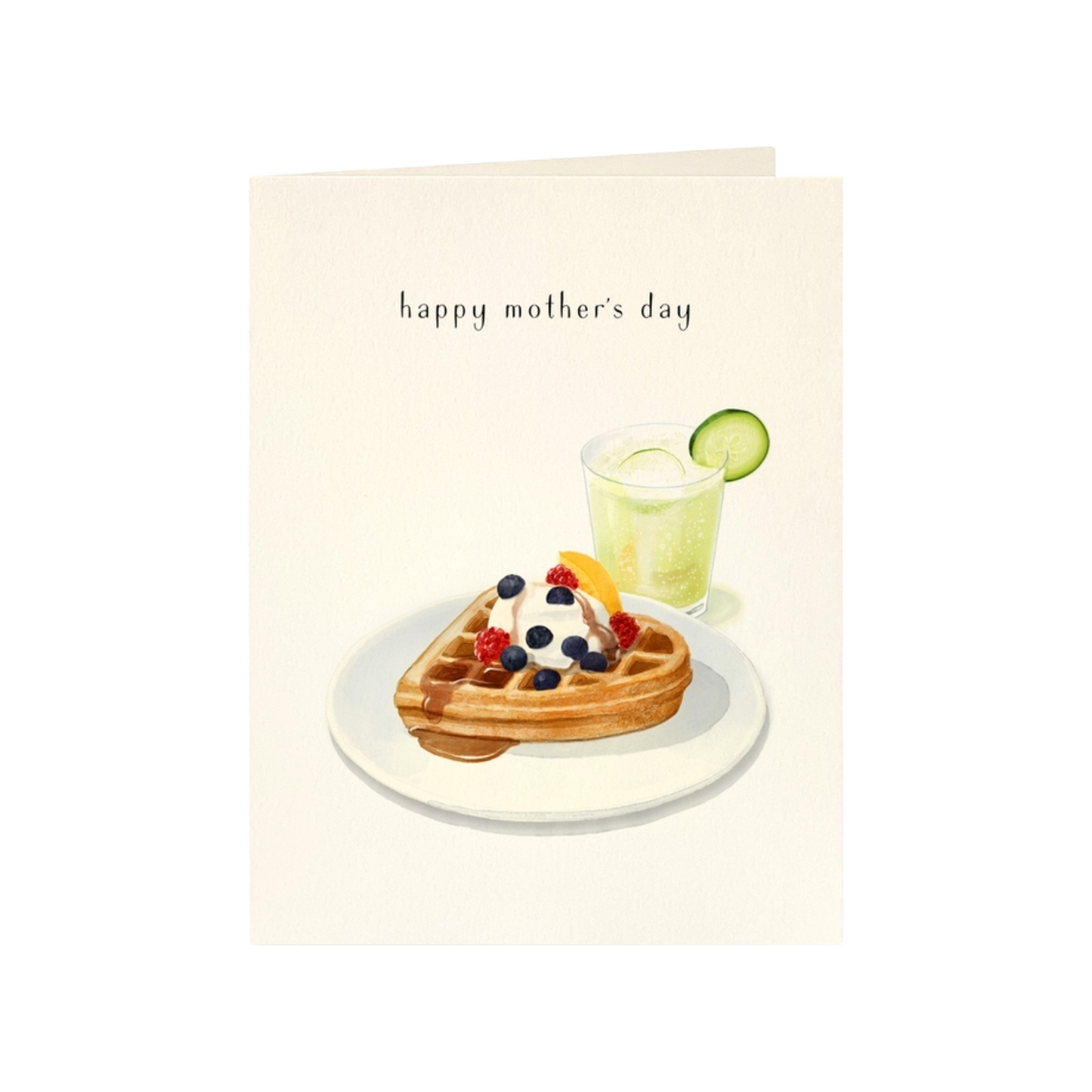 Breakfast Love Card