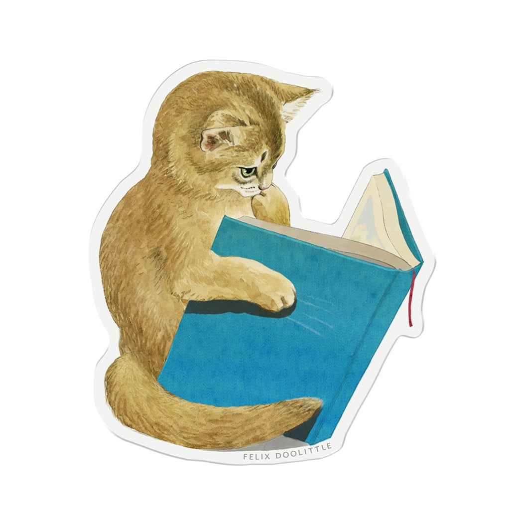 Cat Tale Vinyl Sticker