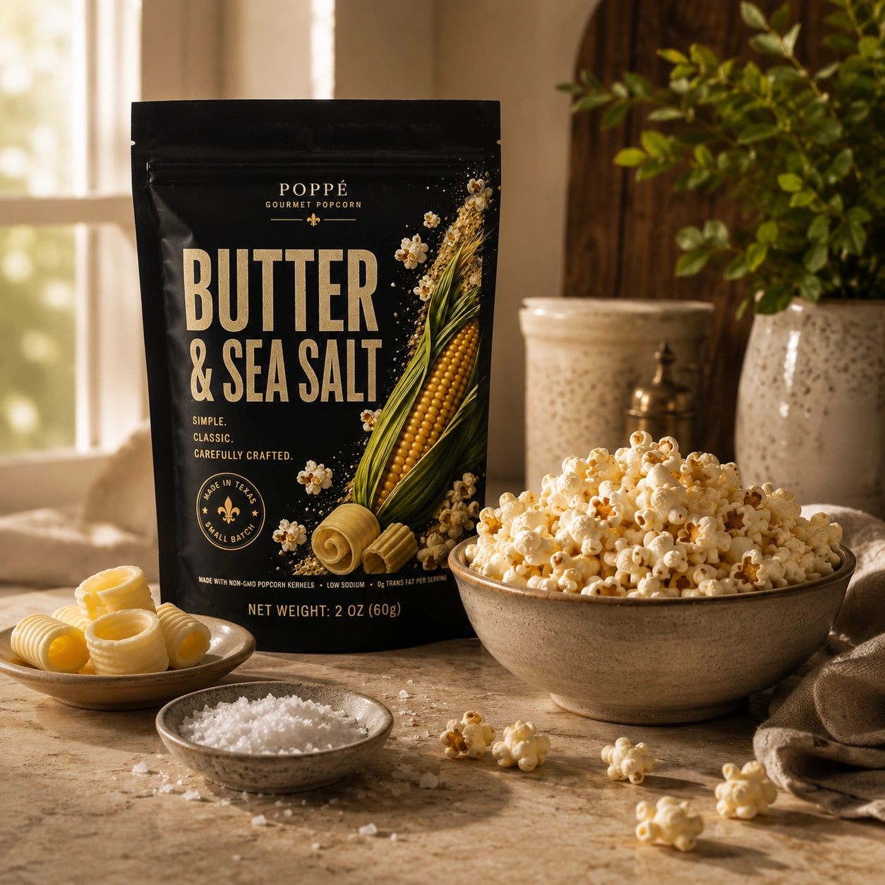 Butter & Sea Salt Gourmet Popcorn