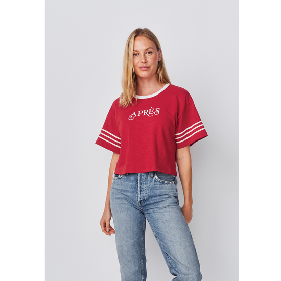 Apres Cropped Rugby Tee